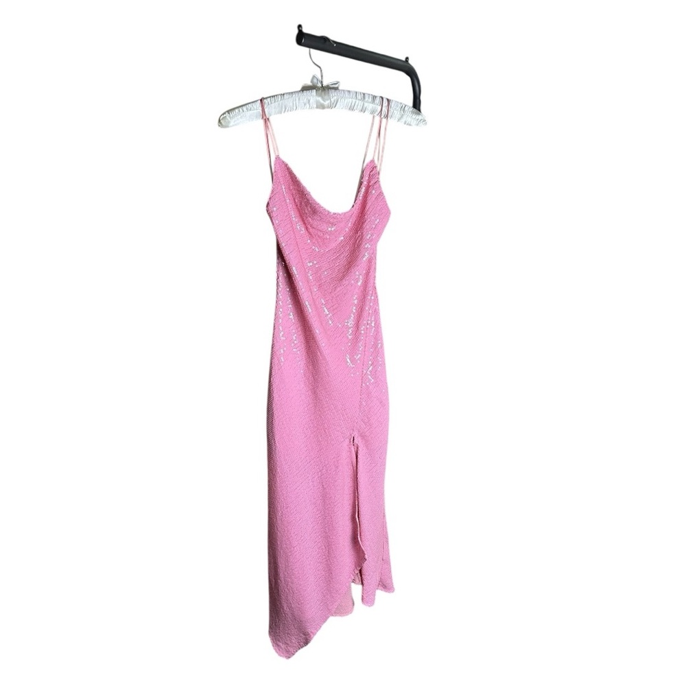 Elegant Pink Women's Dress